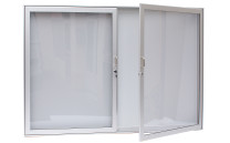 Informační Vitrína Delux Dvoukřídlá Oboustranná