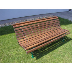 Lavička Baroko, litinová - Bezbarvý