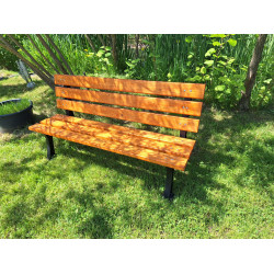 Litinová lavička Castel - Bezbarvý