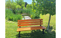 Litinová lavička Castel