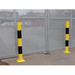 Ochranný sloupek žlutočerný