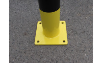 Ochranný sloupek žlutočerný