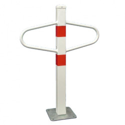 Pevný parkovací sloupek Motýlek - komaxit