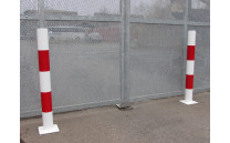 Ochranný sloupek červenobílý