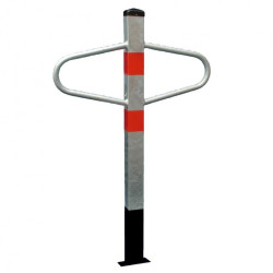 Pevný parkovací sloupek Motýlek, k zabetonování