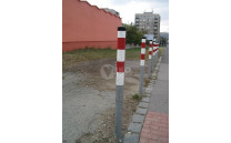 Ochranný sloupek s reflexní fólií Ochranný sloupek s reflexní fólií