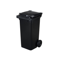 Plastová popelnice - Červená, 120 l