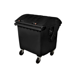 Plastový kontejner - Kulatý vhoz, Žlutá