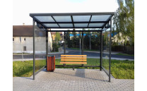 Autobusová zastávka Atlanta