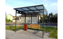 Autobusová zastávka Atlanta