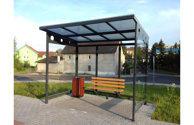 Autobusová zastávka Atlanta