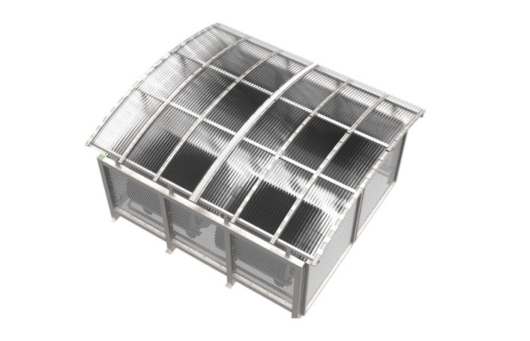 Přístřešek pro odpadové kontejnery Quattro