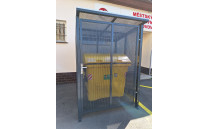 Přístřešek pro odpadkový kontejner - Uzamykatelný