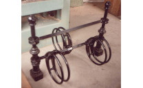 Stojan na kola s kruhy