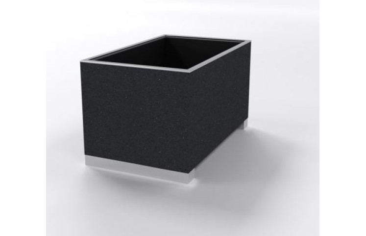 Venkovní květináč Black