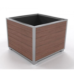 Venkovní květináč Park - Kaštan, Kovářská čerň