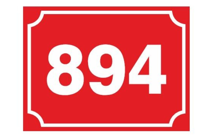 Tabule s číslem popisným