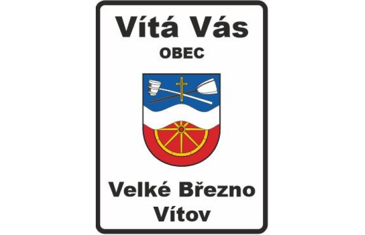 Dopravní značka - Uvítací tabule